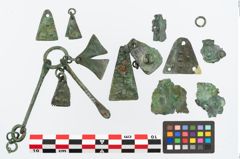 Foto von Bronzegürtelblech (NHMW-PRAE-026462)